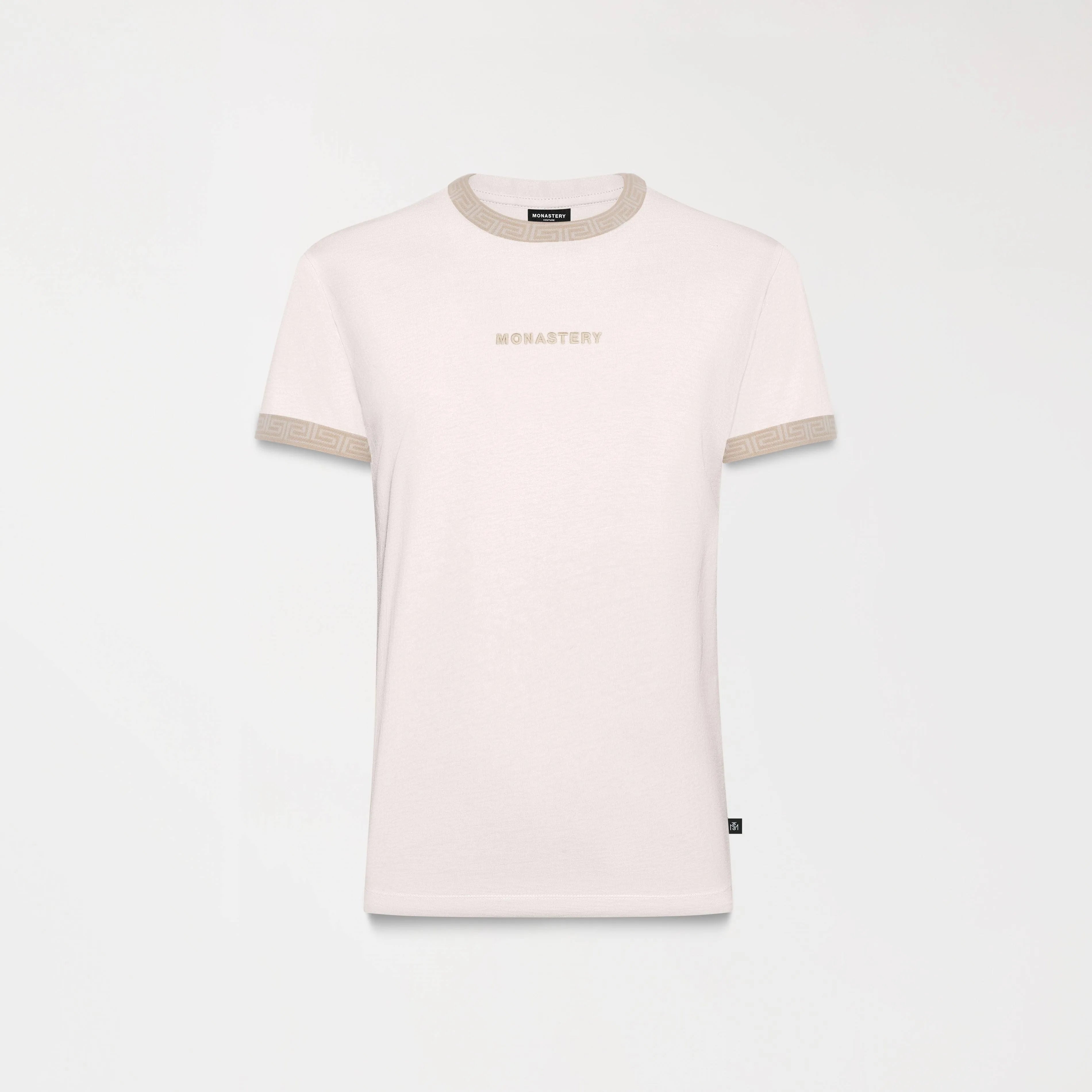 CAMISETA CALIERI BEIGE FRENTE - MONASTERY