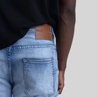 HEAT BLUE JEAN | Monastery Couture