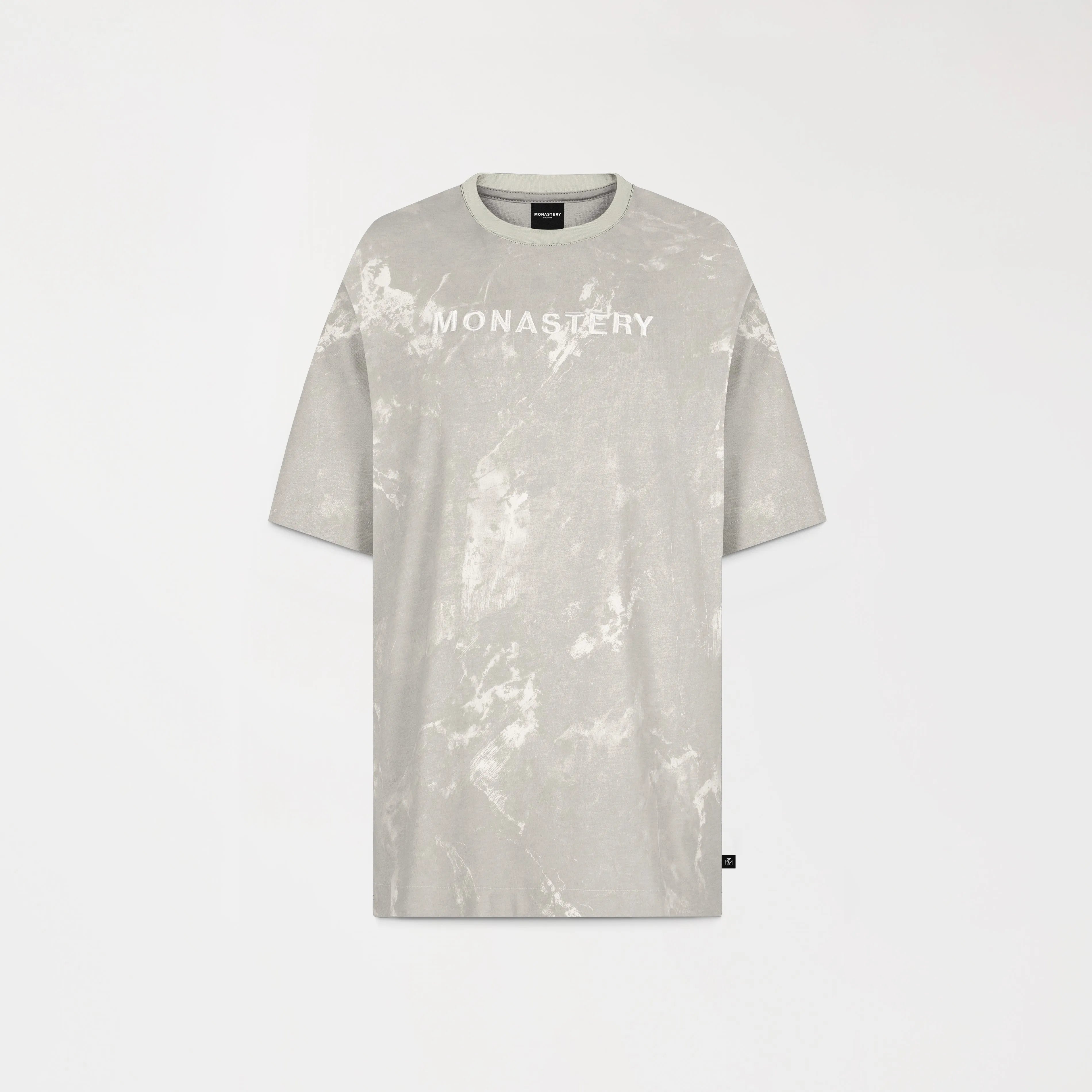 LEANDRO T-SHIRT OVERSIZED MEN MINERAL GRAY - Monastery