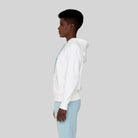 ANFISA WHITE HOODIE | Monastery Couture