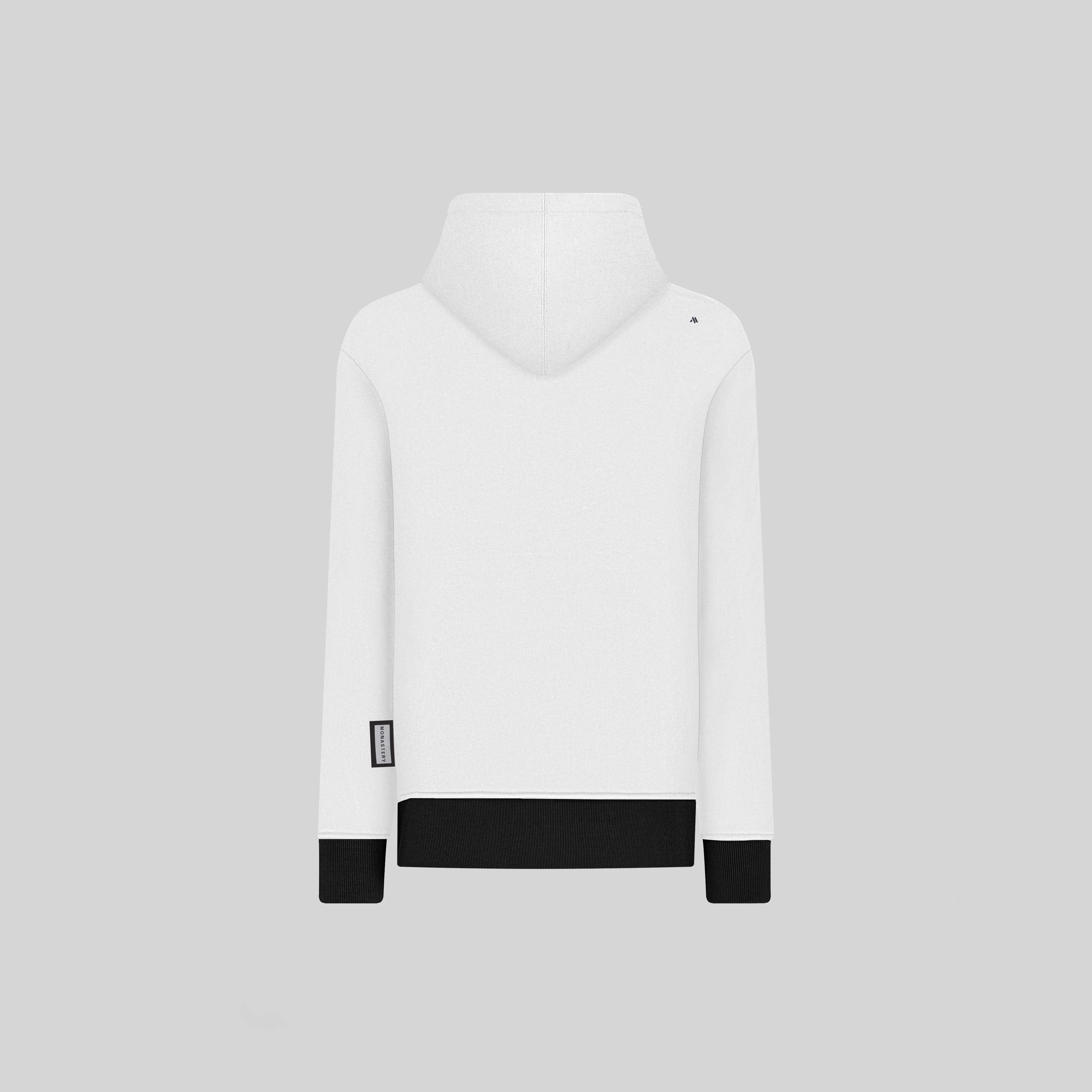 SARISA WHITE HOODIE | Monastery Couture
